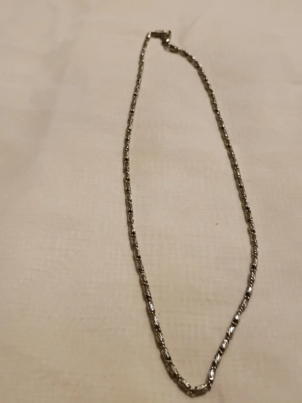 Silver Rope Chain Necklace - Women Jewelry